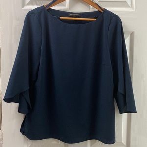 Banana Republic, size M, blouse, navy blue. Worn twice.